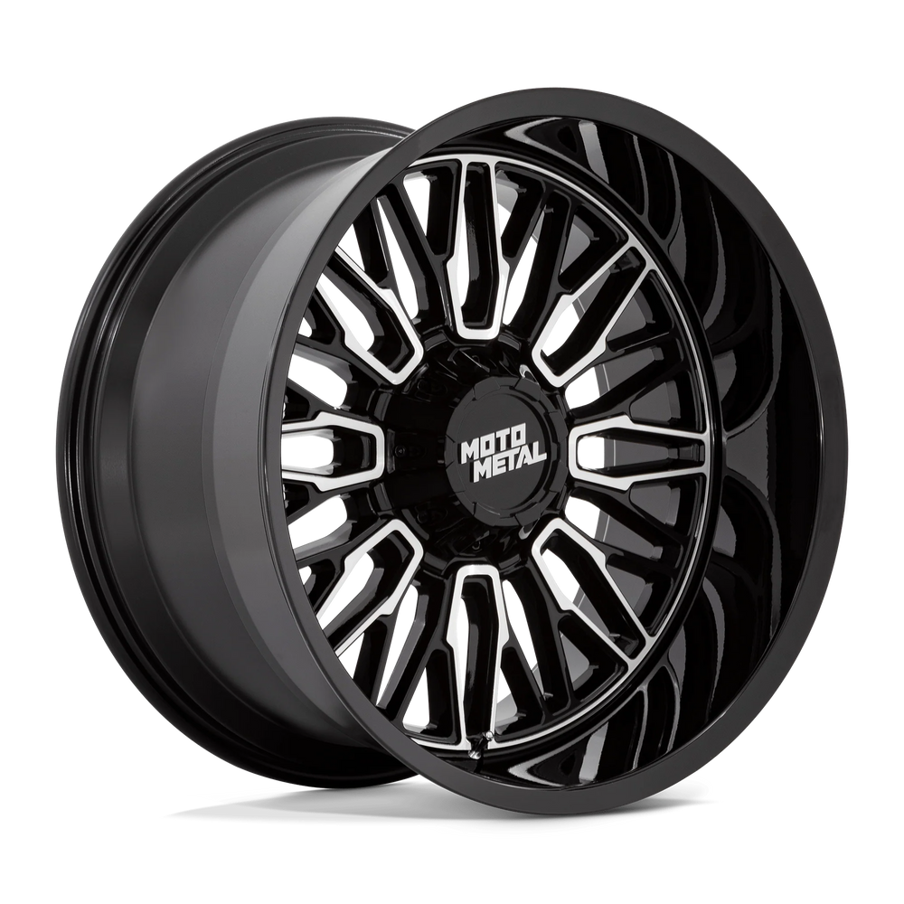 Wheel Pros Moto Metal STINGER 20X10 6X4.5 72 -18 GBLK-MCH MO809BD20106418N