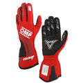 OMP ONE EVO-X MY24 GLOVES FIA 8856-2018 RED SZ S