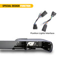 JEEP WRANGLER JL/JLU 201824 REAR BUMPER WITH LED POSITION LIGHTS ; BLK; POWDER