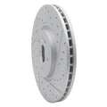 R1 17-20 Jaguar Xe Front Right Drilled & Slotted Geoperformance Rotor
