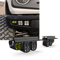 BRONCO STEEL BUMPER FOG POCKET LIGH