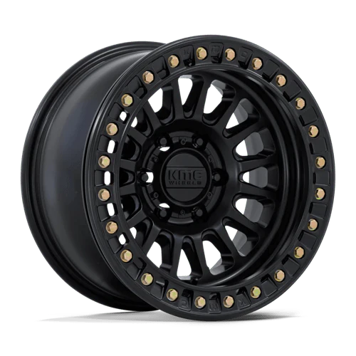 KMC Wheels IMPACT BL 17X9 BLANK 72 -12 M-BLK KM239MX17900M12N
