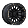 KMC Wheels IMPACT BL 17X9 BLANK 72 -12 M-BLK KM239MX17900M12N