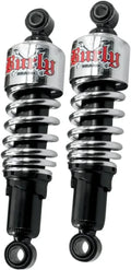 Burly Brand XL Shocks 10.5in - Black