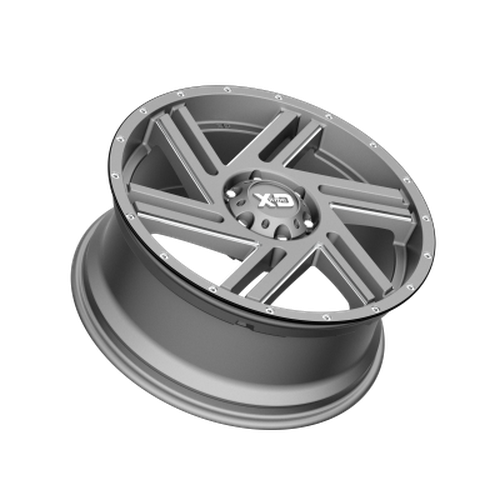 XD835 20X9 6X4.5 S-GRY MILL 40MM
