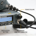 RADIO KIT LITE RAMBLER G4 GMRS BAND MOBILE RADIO WITH STEALTH ANTENNA
