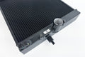 CSF 03-07 Mitsubishi Lancer EVO 7/8/9 1/2 Size Radiator - Black