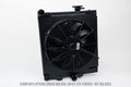 CSF 03-07 Mitsubishi Lancer EVO 7/8/9 1/2 Size Radiator - Black