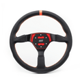 Track Day Steering Wheel 14in Flat Suede