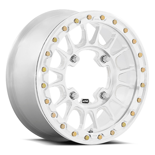 KMC POWERSPORTS KS436 15X6 6X5.5 RAW-MCH-FRG 50MM - KS436DX15606250