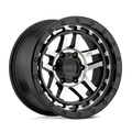 Wheel Pros KM540 17X9 6X5.5 S-BLK MACH -02MM KM54079068502N