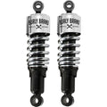 Burly Brand FLH Shocks - Chrome