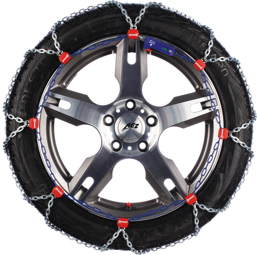 PEWAG SNOX PRO TIRE CHAINS FOR FRONT WHEEL DRIVE PAVED ROADS 1 PAIR