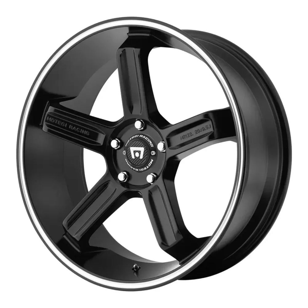Wheel Pros Motegi MR122 18X8 5X105 S-BLK/MCH 45MM MR12288010745
