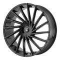 AB018 22X9 5X120 G-BLK 38MM