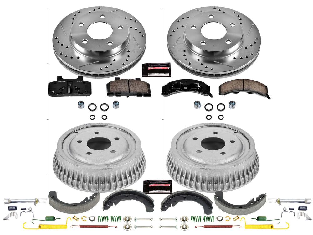 Power Stop 86-90 Buick LeSabre Front & Rear Z23 Evolution Sport Brake Kit