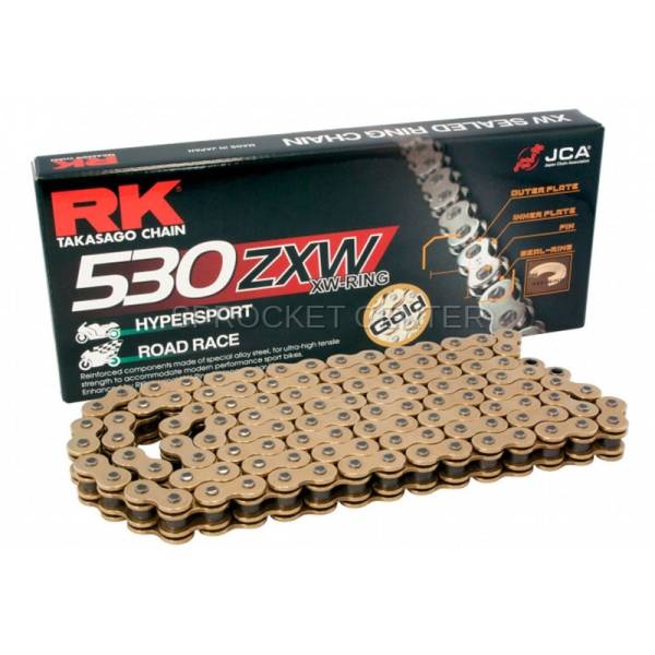 RK Chain CC530ZXW-150L XW-Ring - Chrome