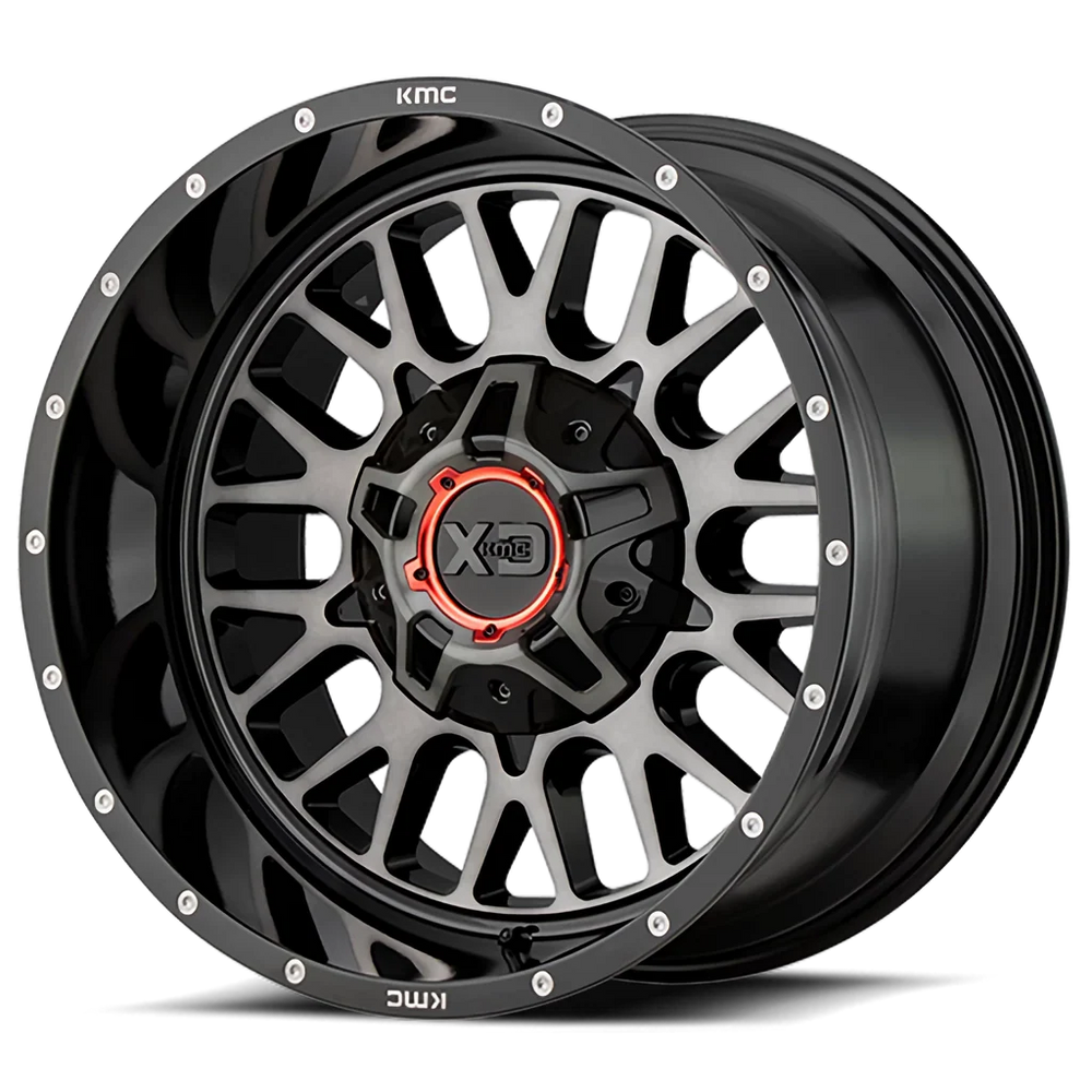 SNARE 20x9 5x127.00/5x139.70 GLOSS BLACK W/ GRAY TINT (18 mm)