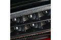 E60 LED TAIL LIGHTS- BLACK HOUSING- CLEAR LENS WITH RED LIGHT BAR