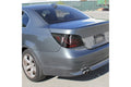 E60 LED TAIL LIGHTS- BLACK HOUSING- CLEAR LENS WITH RED LIGHT BAR