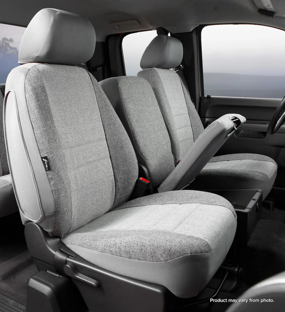 21C F150/SUPER DUTY OE30 SERIES CUSTOM FIT FRONT SEAT COVER GRAY