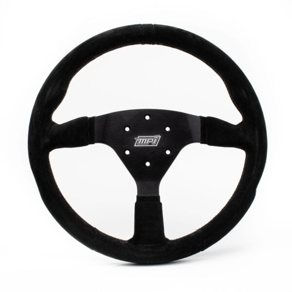 Track Day Steering Wheel 14in Full Black Flat