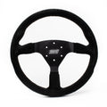 Track Day Steering Wheel 14in Full Black Flat