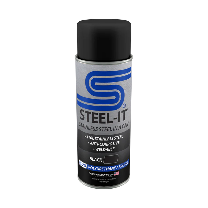 Steel Gray Polyurethane Case 12 x 12oz Spray Can