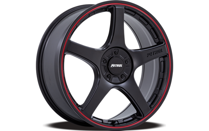 PE003 19X8 5X110/115 M-BLK RD-LP 40