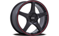PE003 19X8 5X110/115 M-BLK RD-LP 40