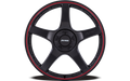 PE003 19X8 5X110/115 M-BLK RD-LP 40