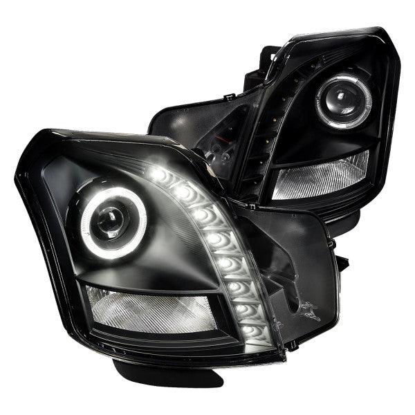 HALO PROJECTOR HEADLIGHT BLACK - NO