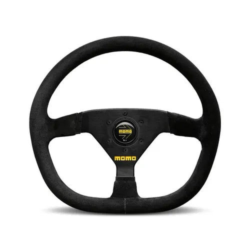 Momo MOD88 Steering Wheel 320 mm - Black Suede/Black Spokes