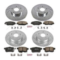 Power Stop 11-12 Honda Accord Front & Rear Z23 Evolution Sport Brake Kit