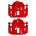 Power Stop 2006 Hyundai Elantra Front Red Caliper w/Bracket - Pair