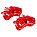 Power Stop 2006 Hyundai Elantra Front Red Caliper w/Bracket - Pair
