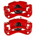 Power Stop 2006 Hyundai Elantra Front Red Caliper w/Bracket - Pair