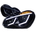 PROJECTOR HEADLIGHTS - CHROME FOR F