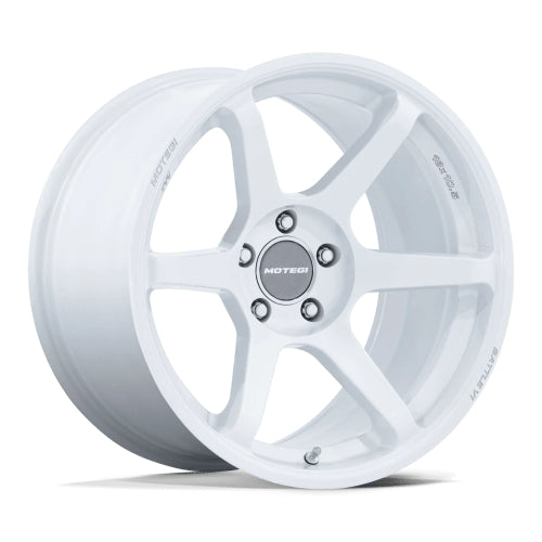 Wheel Pros Motegi BATTLE VI 18X9.5 5X120 74 35 MA-WHT-PRL MR160WX18955235