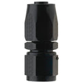 Fragola -12AN Straight Pro-Flow Hose End - Black