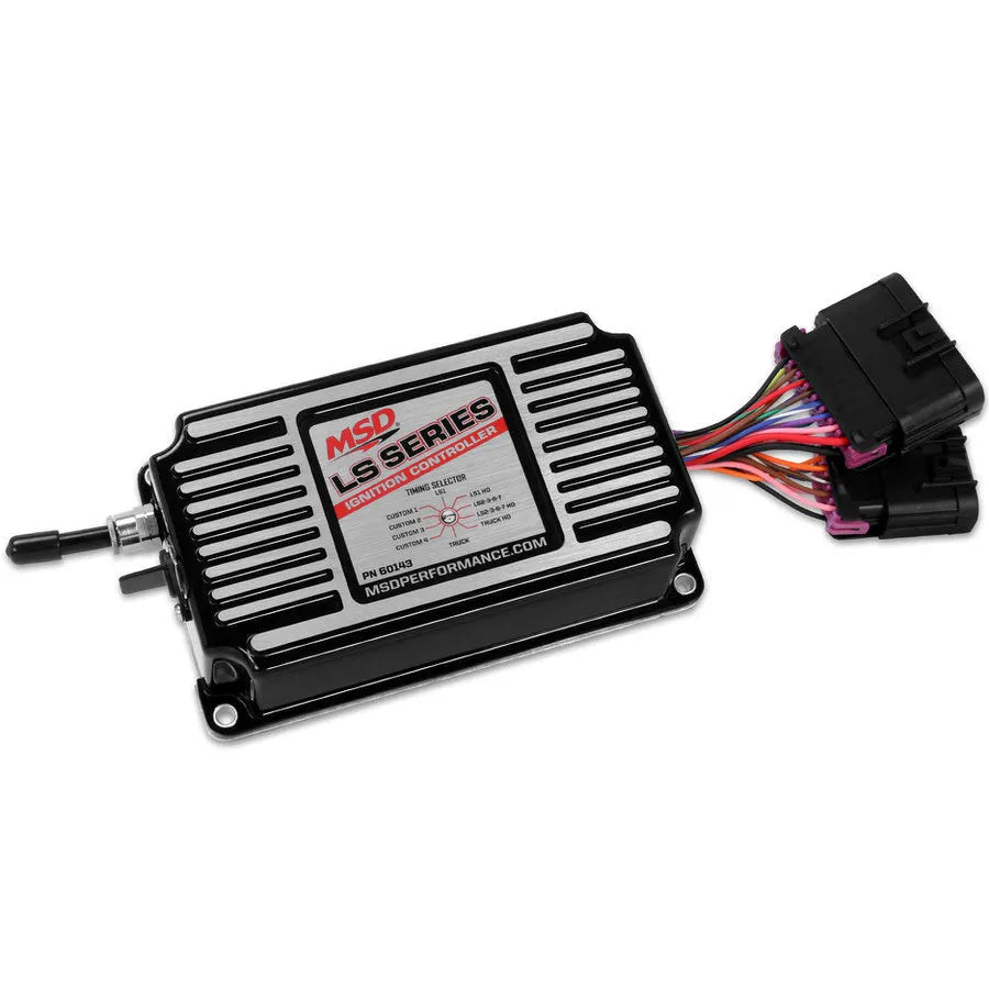MSD LS Ignition Control Black 24X/1X And 58X/4X Crank/Cam LS Configurations MSD Ignition