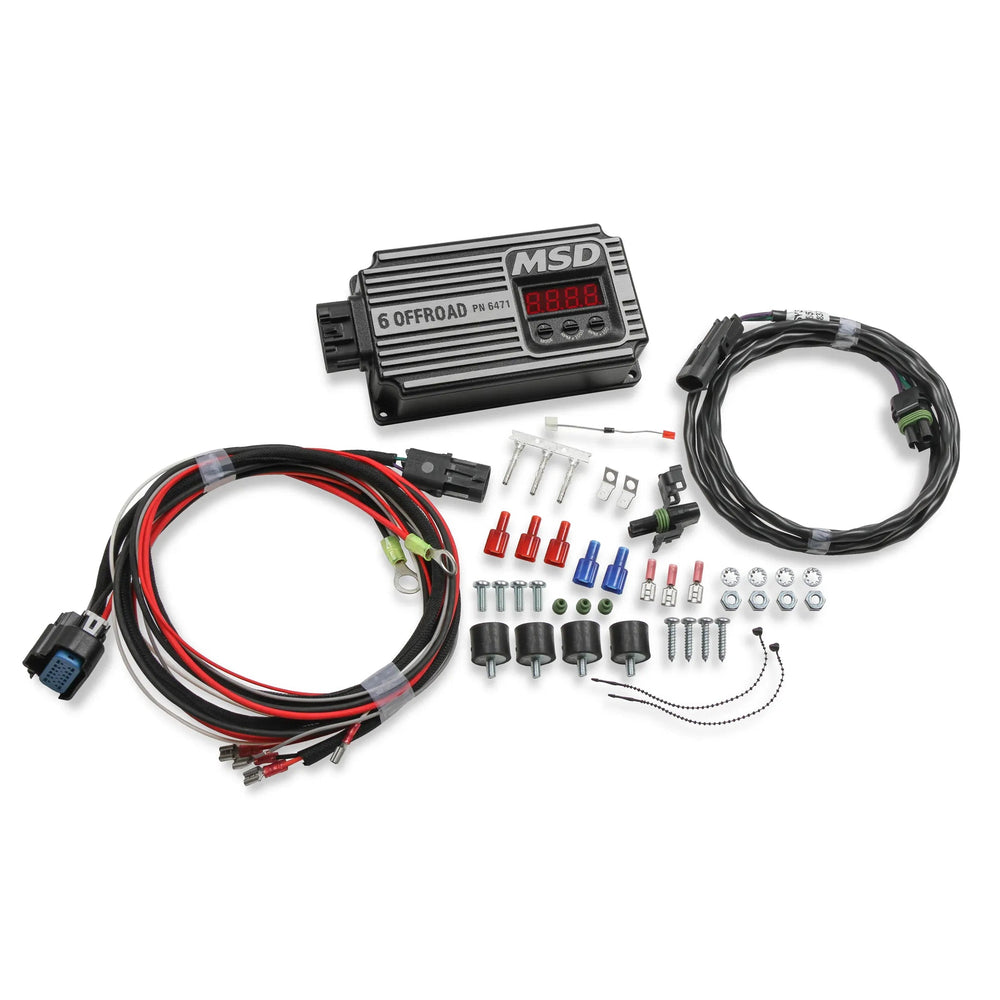 MSD Digital 6 Offroad Ignition Offroad Ignition, Purpose Built To Handle Tough, Challenging Trail Use And Race Conditions MSD Ignition