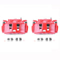 Power Stop 2017 Chrysler Pacifica Front Red Calipers w/Brackets - Pair