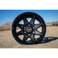 ICON Rebound 18x9 6x5.5 0mm Offset 5in BS 106.1mm Bore Double Black Wheel