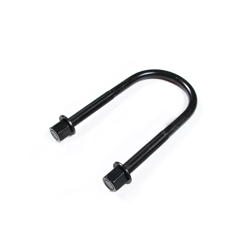 9/16 x 4 x 12-1/2 Inch Black E-Coated Round U-Bolt