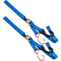 Nylon Webbing Tie-Down Straps with Soft Hooks