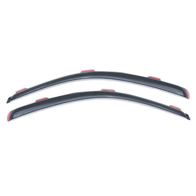 In-Channel 2-Piece Window Deflector Set, Dark Smoke