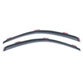 In-Channel 2-Piece Window Deflector Set, Dark Smoke