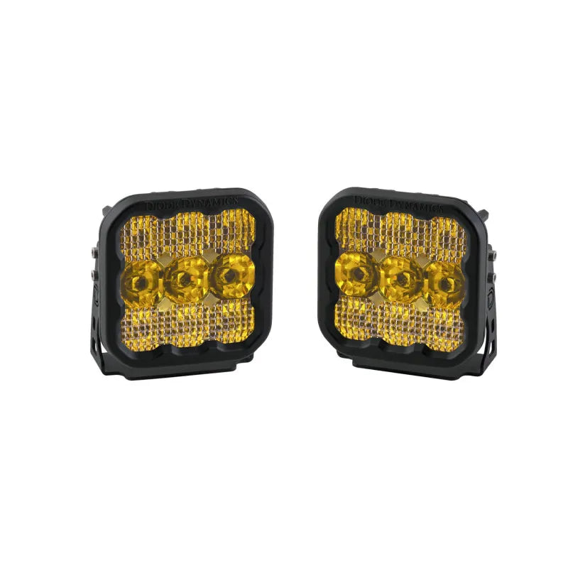 Diode Dynamics SS5 LED Pod Pro - Yellow Combo (Pair)