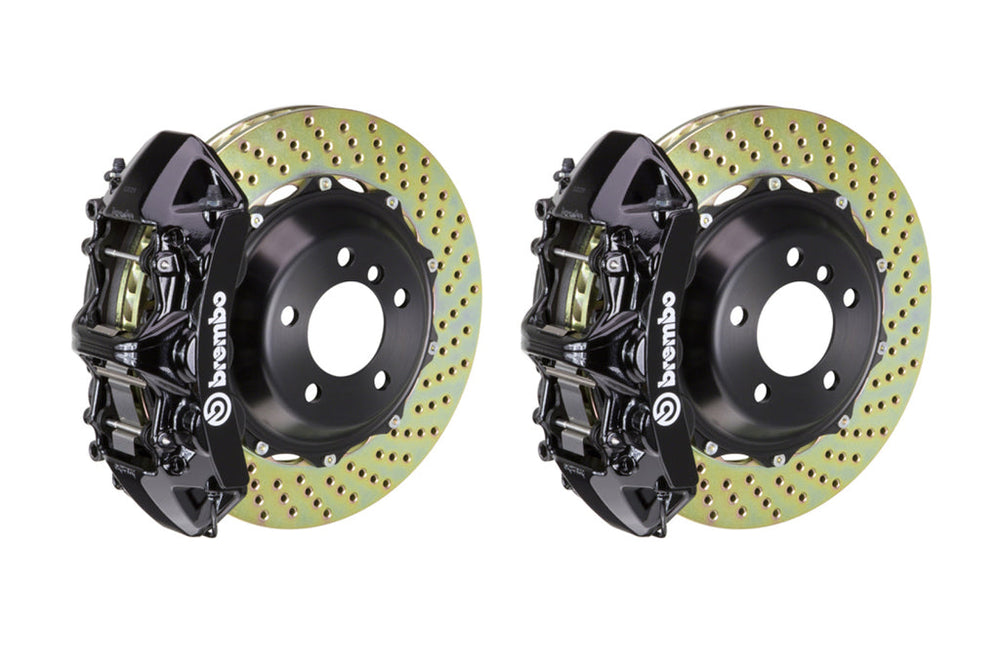Street Axle Pack Drilled & Slotted, Front